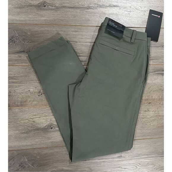 Lululemon ABC Slim-Fit Trouser 32L Stretch Cotton VersaTwill sz32 - Picture 2 of 7